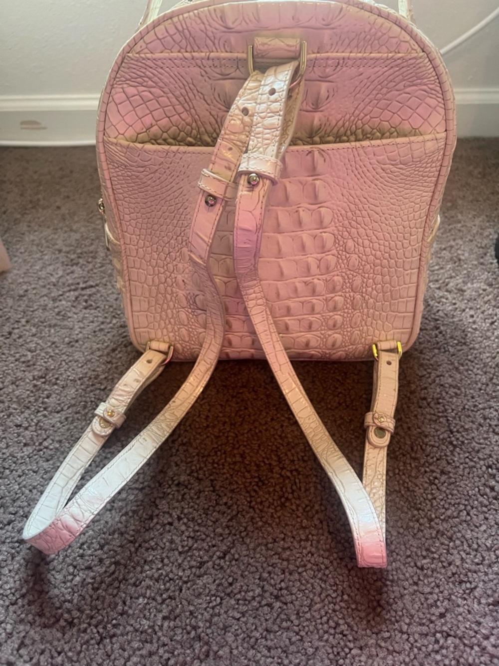 Ivory Brahmin backpack - Picture 6 of 7